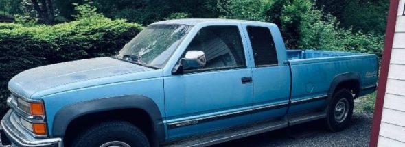 shop for pick-up trucks at this estate sale